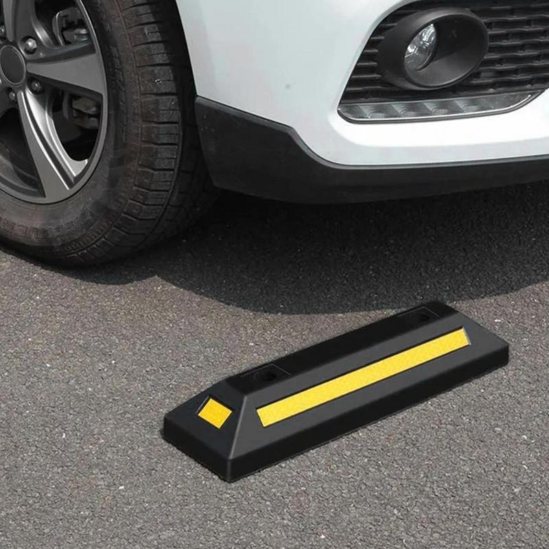 Garage Creeper Roller - Sumbat Garasi Mobil dengan Pita Reflektif