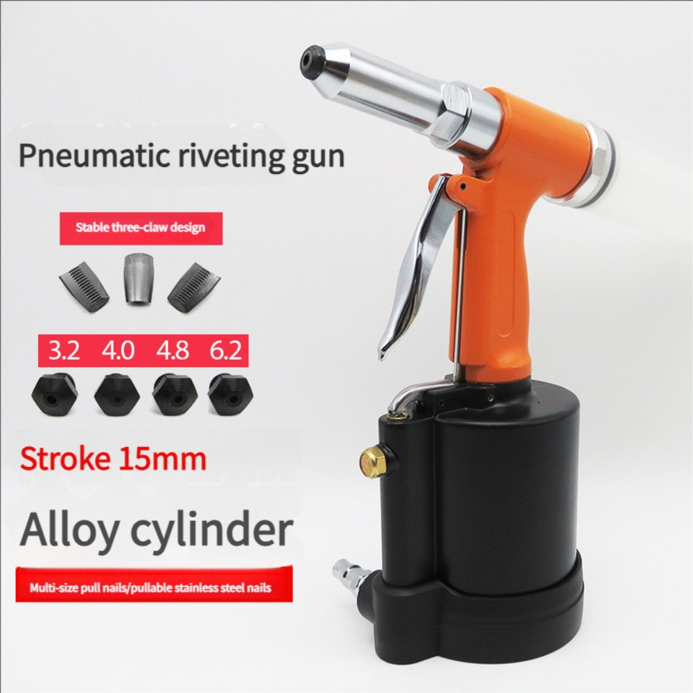 Rivet Gun Air - Kit Alat Pistol Paku Keling Udara