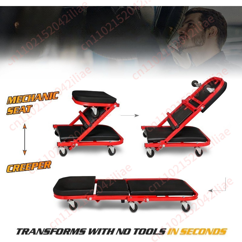 Kursi Bengkel Lipat 36-inci un - Garage Creeper Roller ulasan dan harga