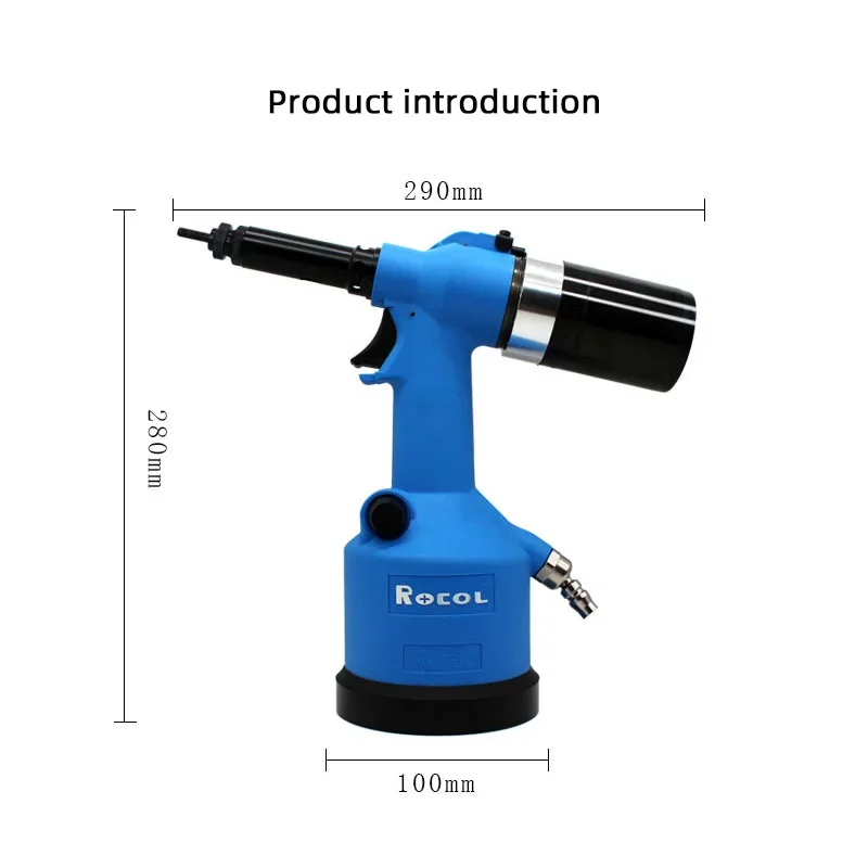 Mesin Tembak Paku Keling Indus - Rivet Gun Air ulasan dan harga