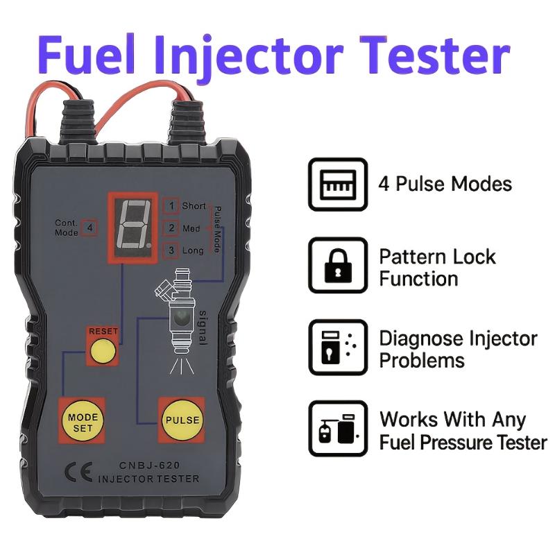 Alat Uji Injektor Bahan Bakar  - Fuel Injector Tester ulasan dan harga