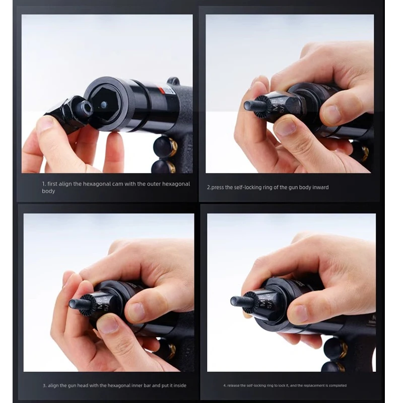 Pistol Rivet Nut Pneumatik Sel - Rivet Gun Air ulasan dan harga