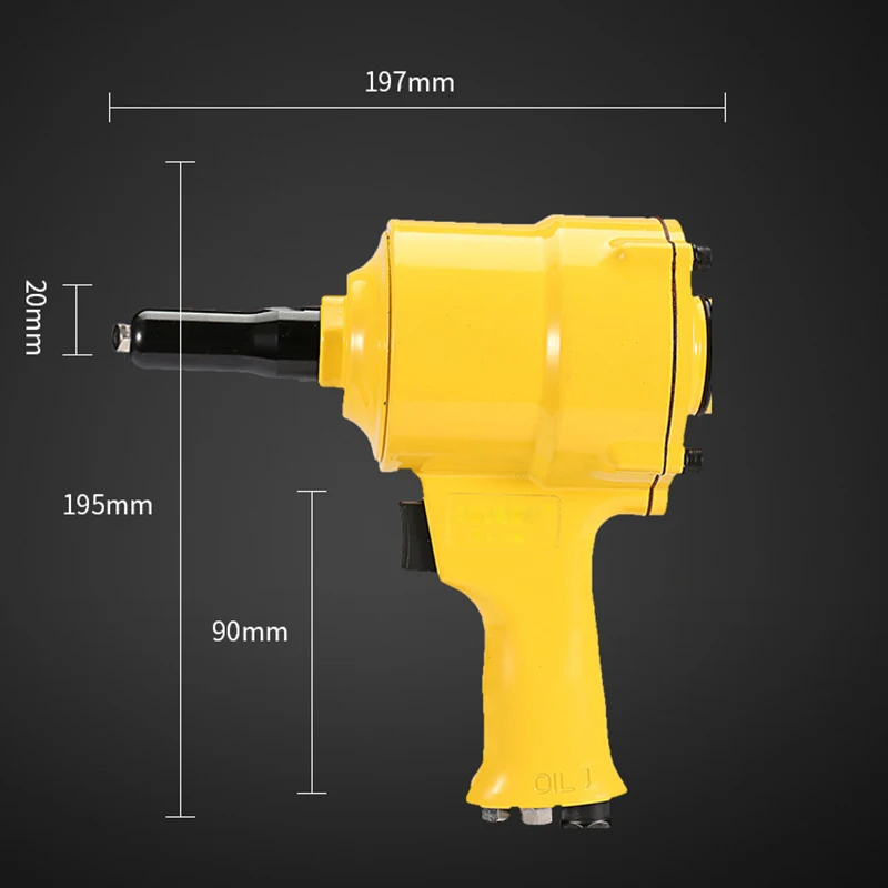 Pistol Paku Keling Buta Udara  - Rivet Gun Air ulasan dan harga