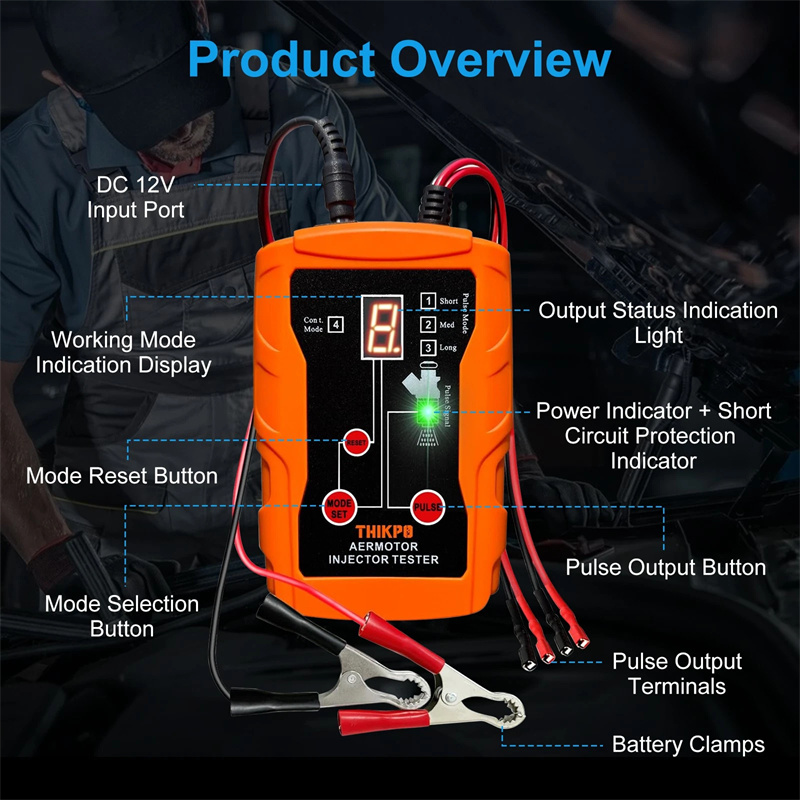 Alat Penguji Injektor Bahan Ba - Fuel Injector Tester ulasan dan harga