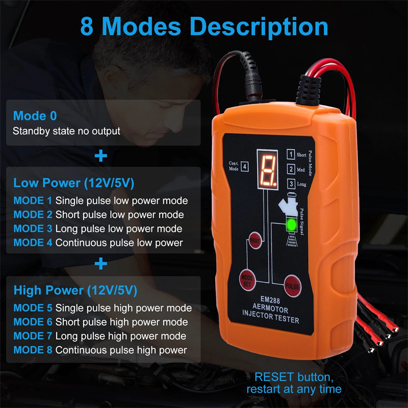 Alat Penguji Injektor Bahan Ba - Fuel Injector Tester ulasan dan harga