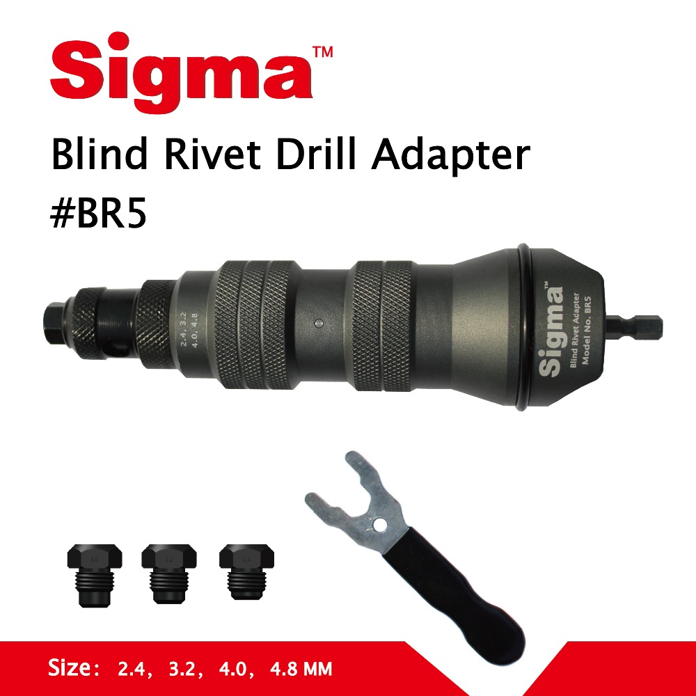 Sigma # BR5 Adaptor Bor Paku K - Rivet Gun Air ulasan dan harga