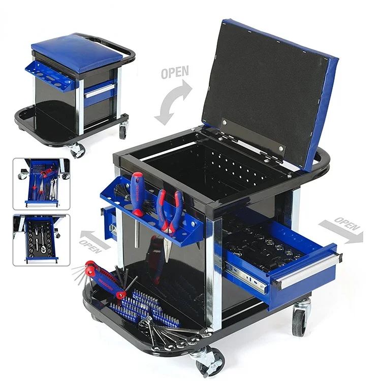 Kotak Perkakas Bergerak untuk  - Garage Creeper Roller ulasan dan harga