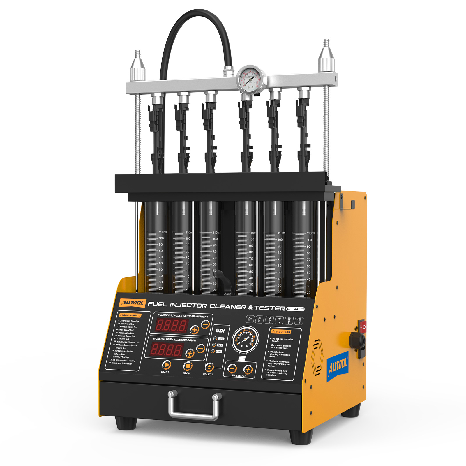 AUTOOL CT400 Mesin Pembersih & - Fuel Injector Tester ulasan dan harga