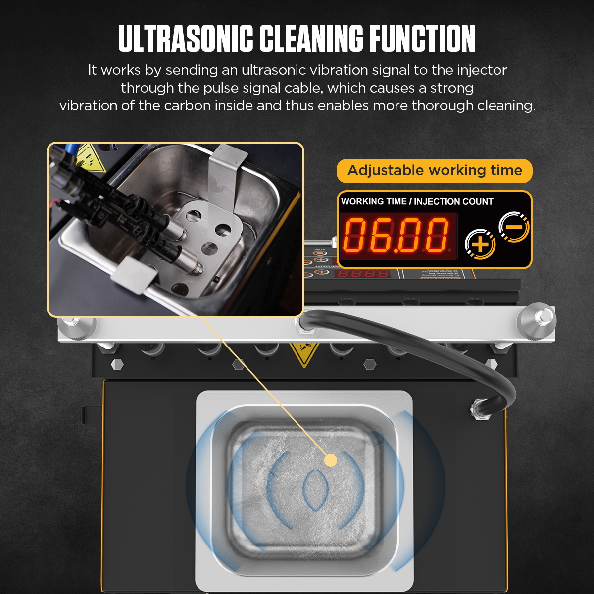 AUTOOL CT400 GDI EFI FEI Mesin - Fuel Injector Tester ulasan dan harga