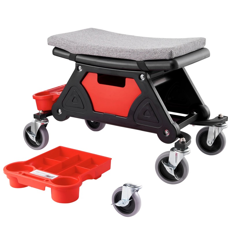 Kursi Mekanik Beroda 300 LBS d - Garage Creeper Roller ulasan dan harga